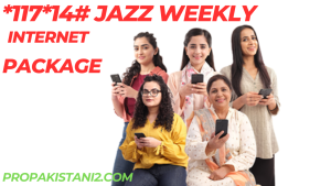 *117*14# Jazz Weekly Internet Package
