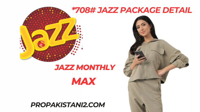 Jazz Monthly Max *708# Jazz Package Detail