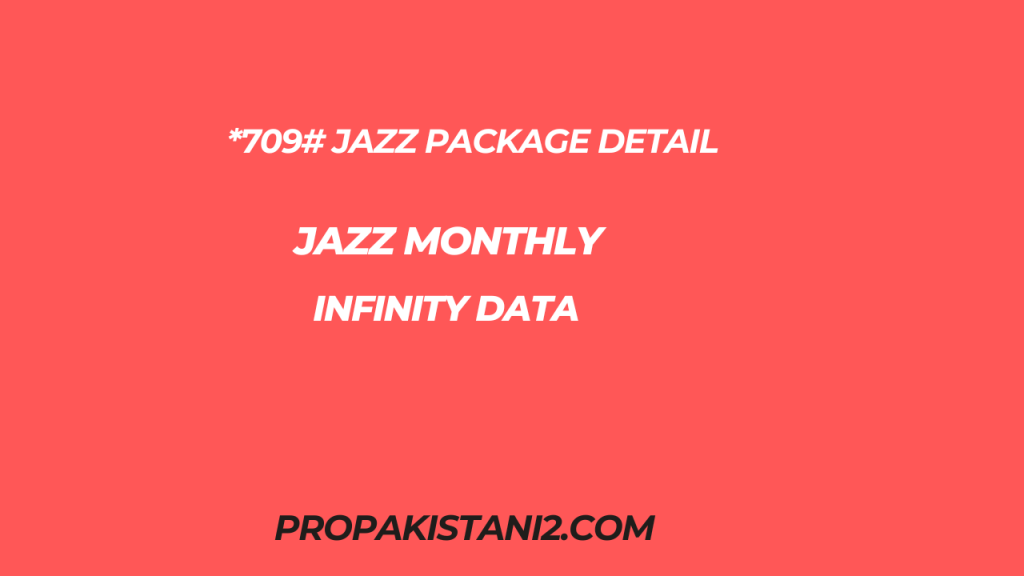 *709# Jazz Package Detail